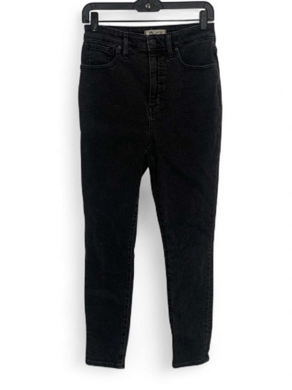 Madewell Curvy Black High-Waist Skinny Jeans